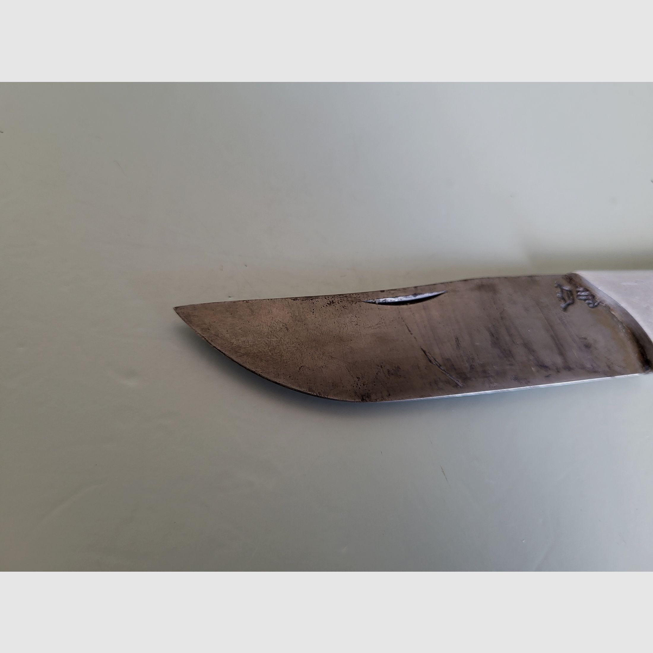 2 WK - WW cuchillo - cuchillo de soldado arte de trinchera - años 1940