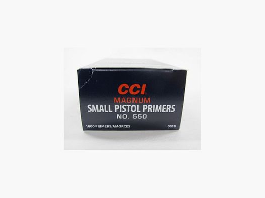 CCI550 PERCUSIONES SC1000 SMALL PISTOL