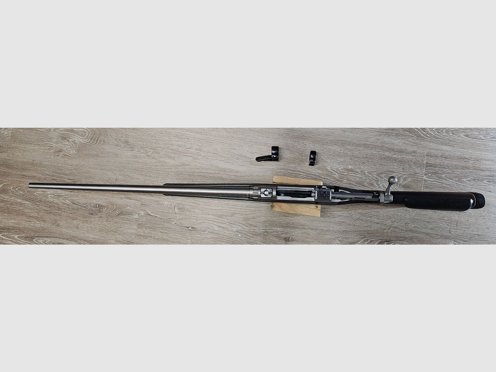 Savage Mod. 116 repeating rifle Cal .338 WinMag with swivel mount (for 30mm tube)
