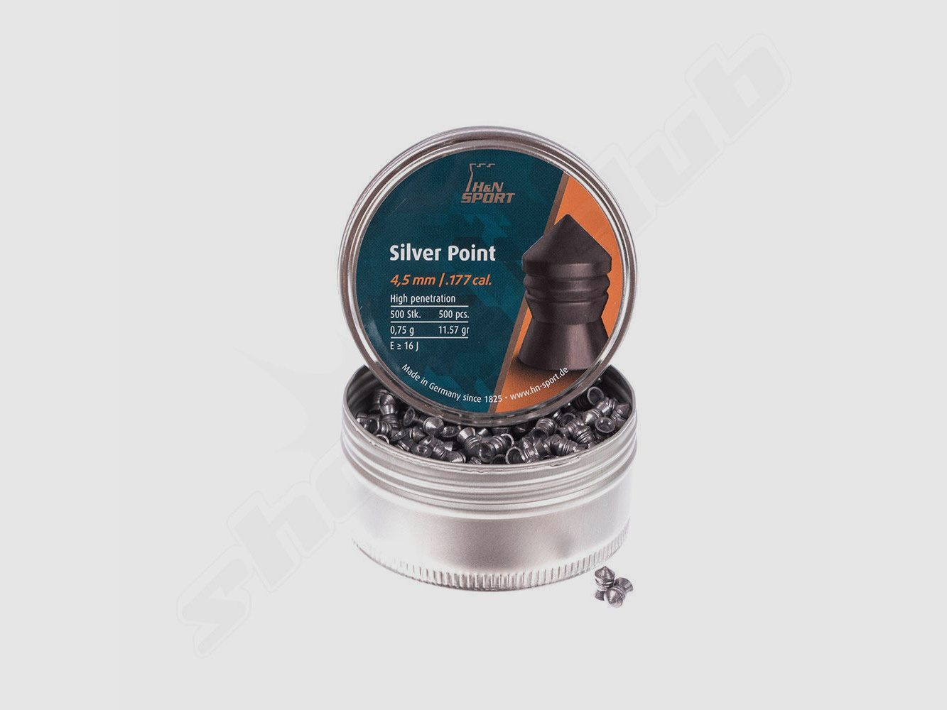 shoXx Silver Point Diabolos 4.5mm BALL CATCH SET with 120 ZS