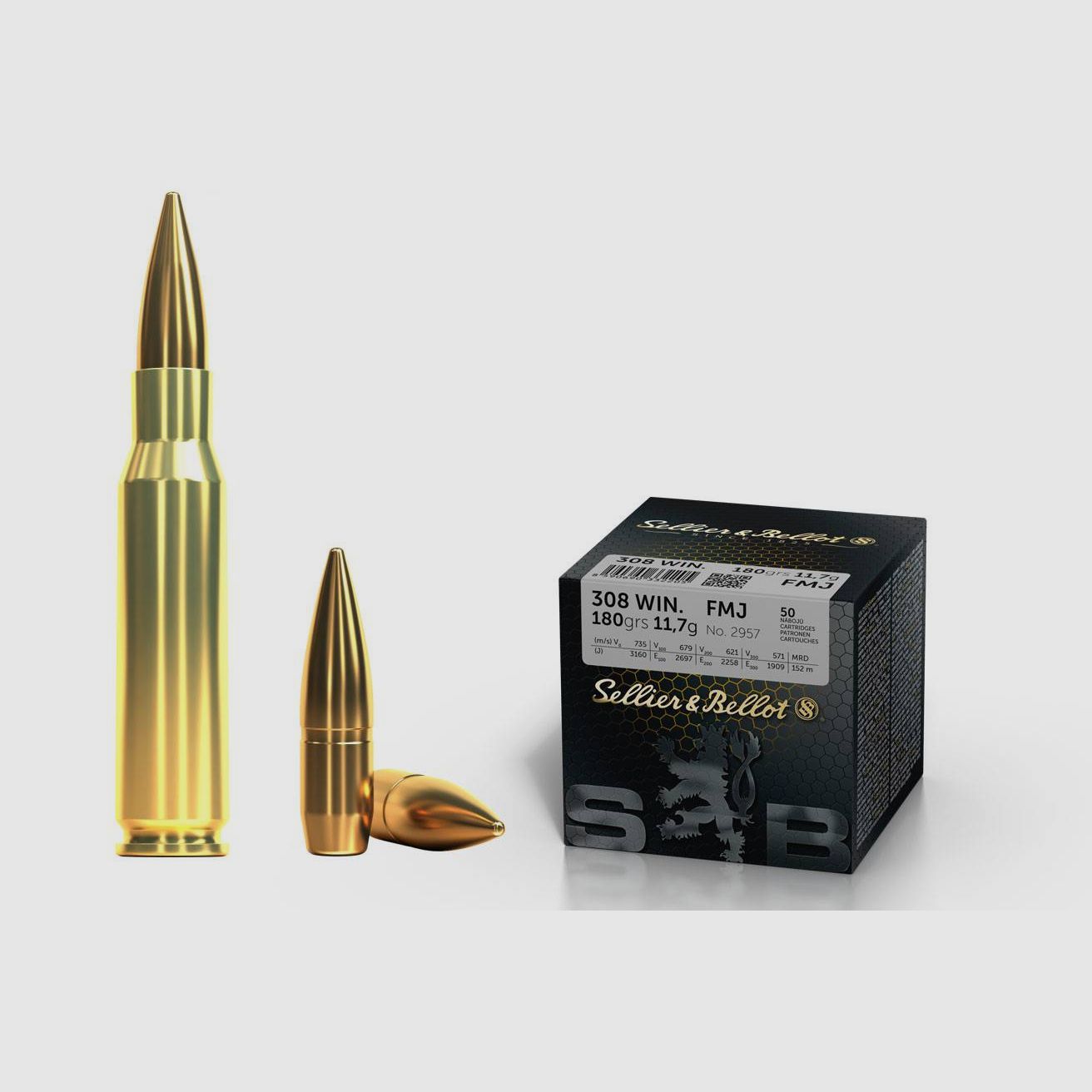 Büchsenpatronen Sellier & Bellot 300 AAC Blackout FMJ, Bild 12 von 17