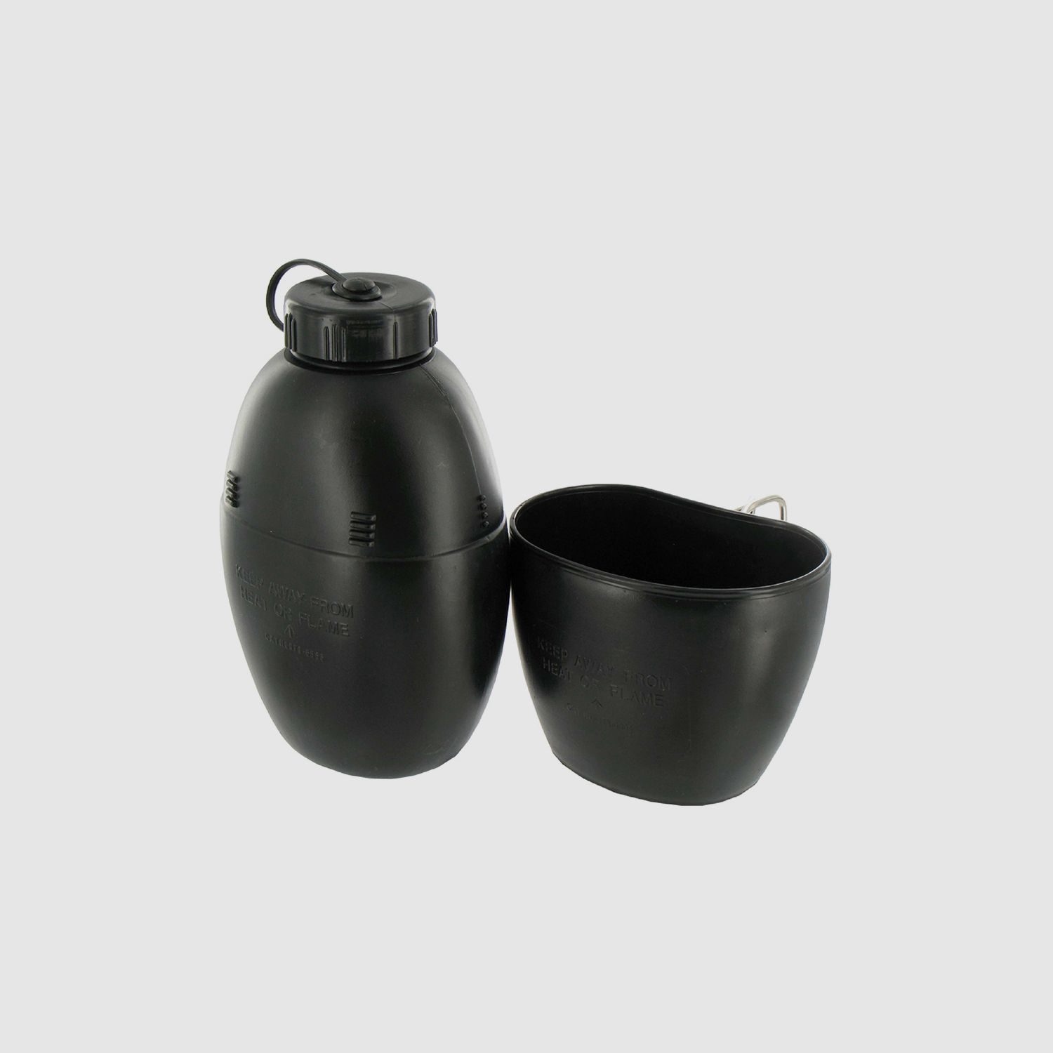 Highlander Forces Feldflasche 58 Pattern 1l Schwarz