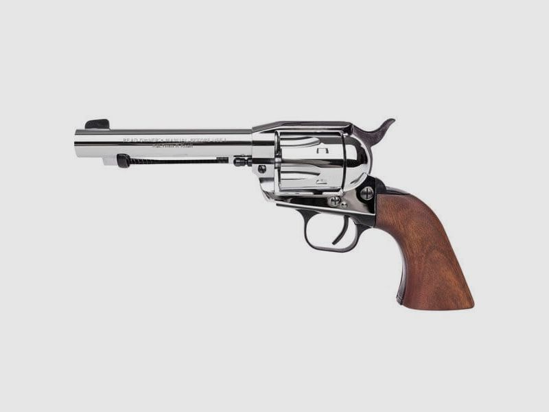 Weihrauch HW Western-Single-Action verchromt 9 mm Schreckschussrevolver