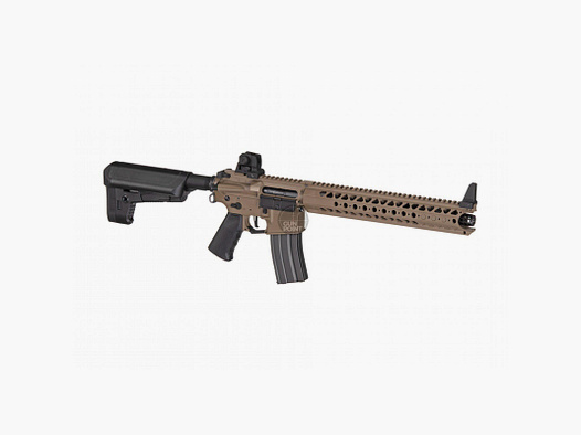 Softair - Rifle - KRYTAC - War Sport LVOA-S S-AEG - from 18, over 0.5 Joule - Dark Earth