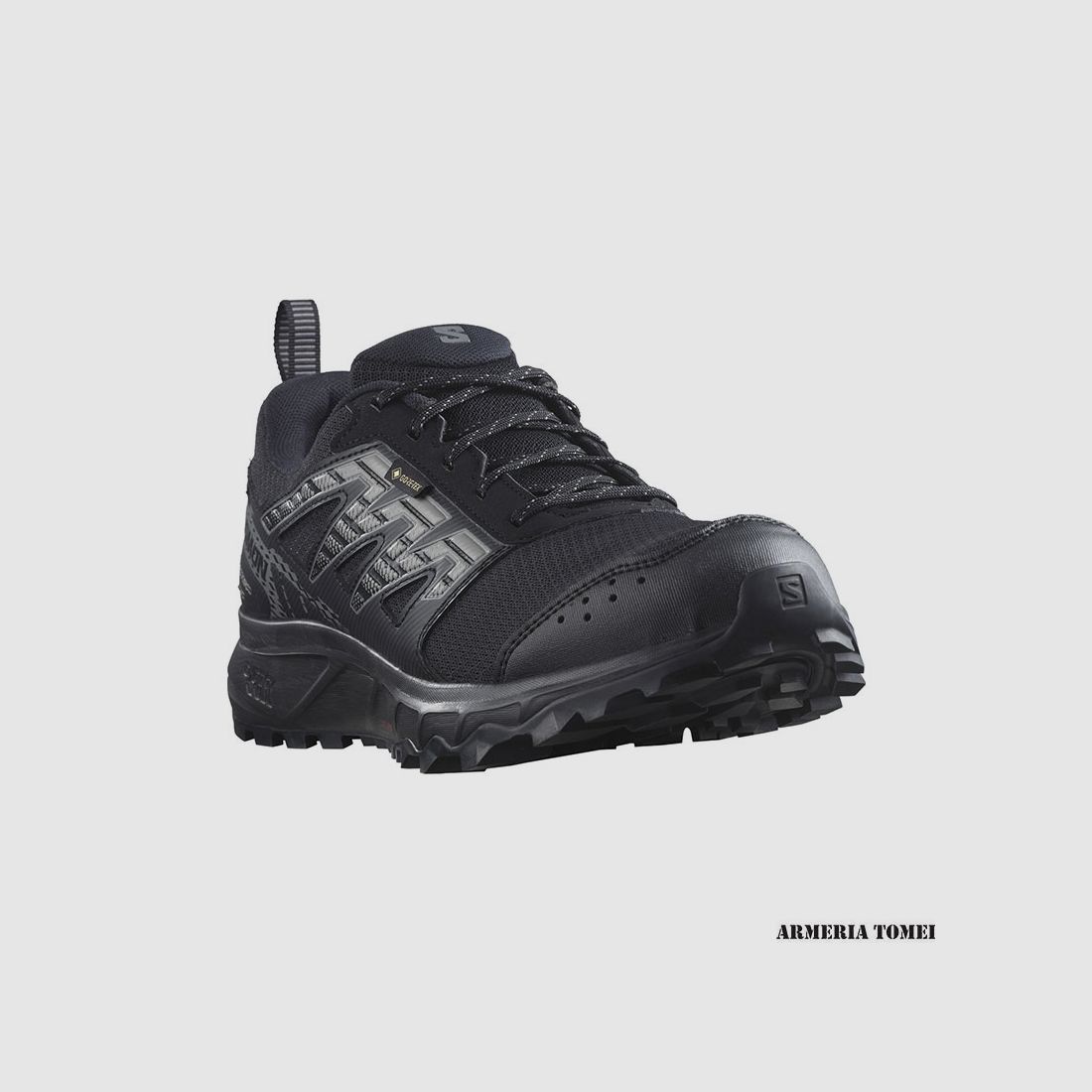 SALOMON – HERREN – WANDERSCHUHE GTX Schwarz / Pewter / Frostgrau, Bild 2 von 6