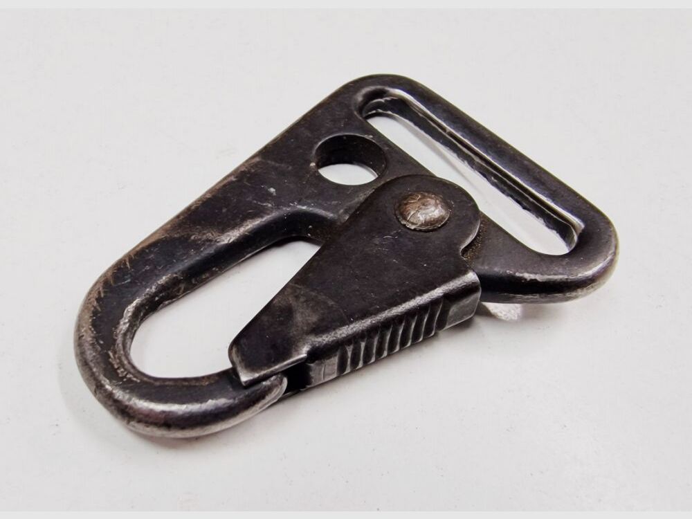 HK G3 carabiner hook for leather strap Heckler & Koch G3, MP5, HK33, etc. universal hook, used