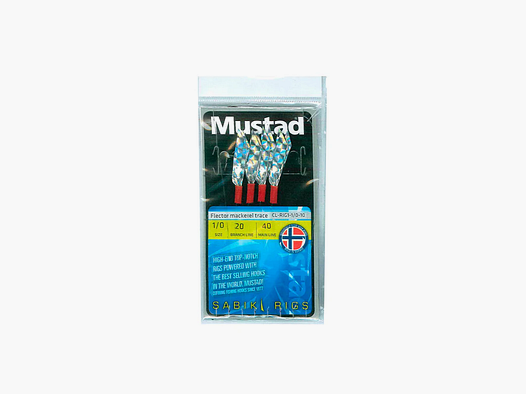 Mustad CL-RIG1-1/0-10