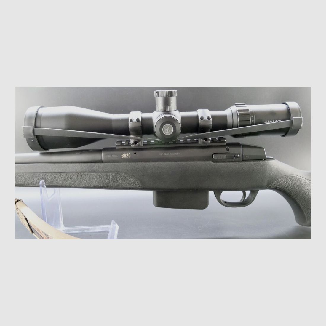 Brenner BR20 .308Win; Stahl-Picatinny, Stahl Hawke Montage und HAWKE Zielfe	 .308Win