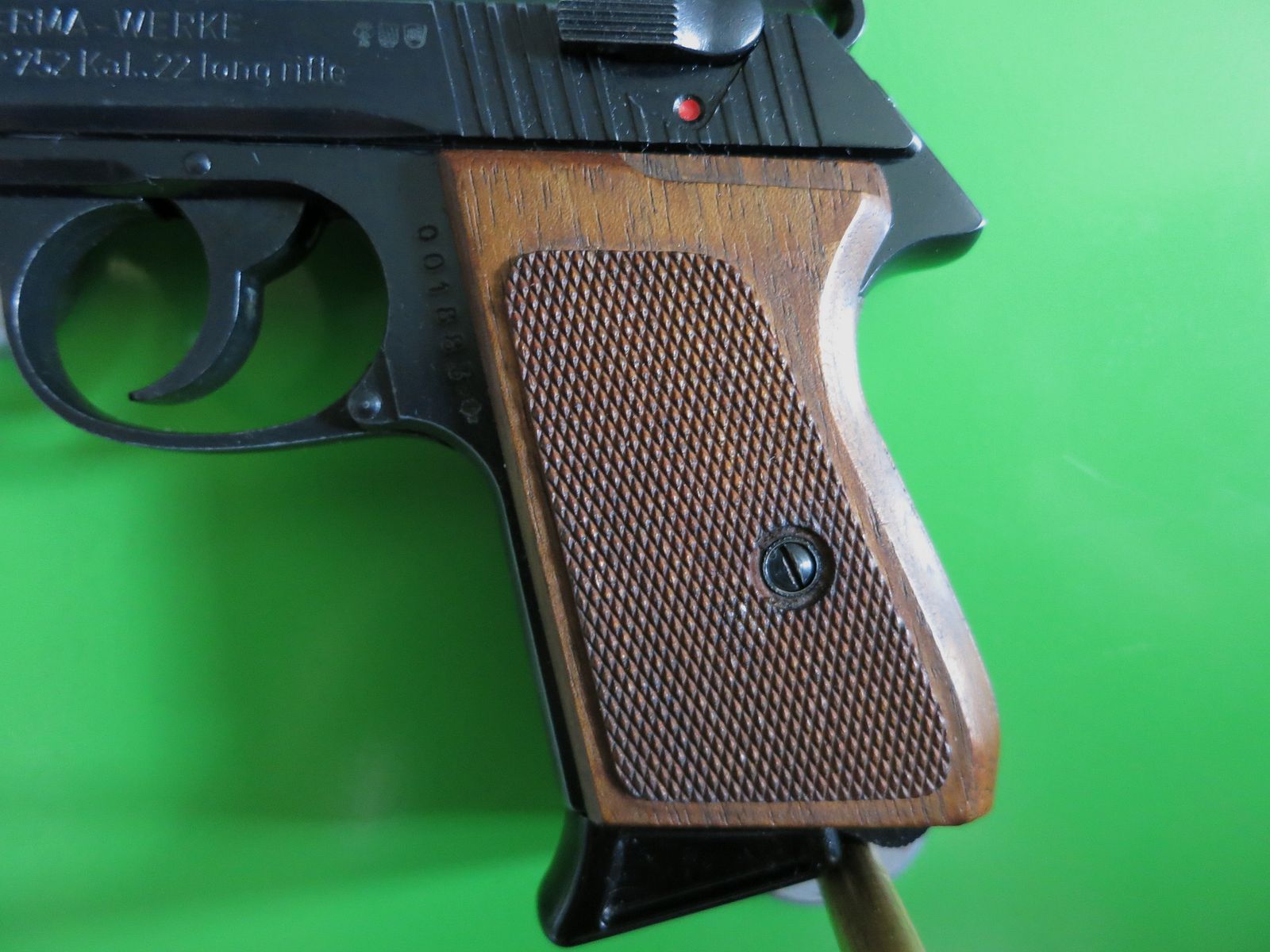 Halbautomatische Pistole, Erma EP 752 (Walther PPK), Kal. .22lr       #55-