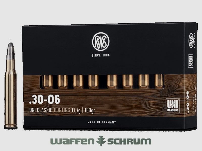 RWS .30-06Spring UNI Classic 11,7g - 180gr