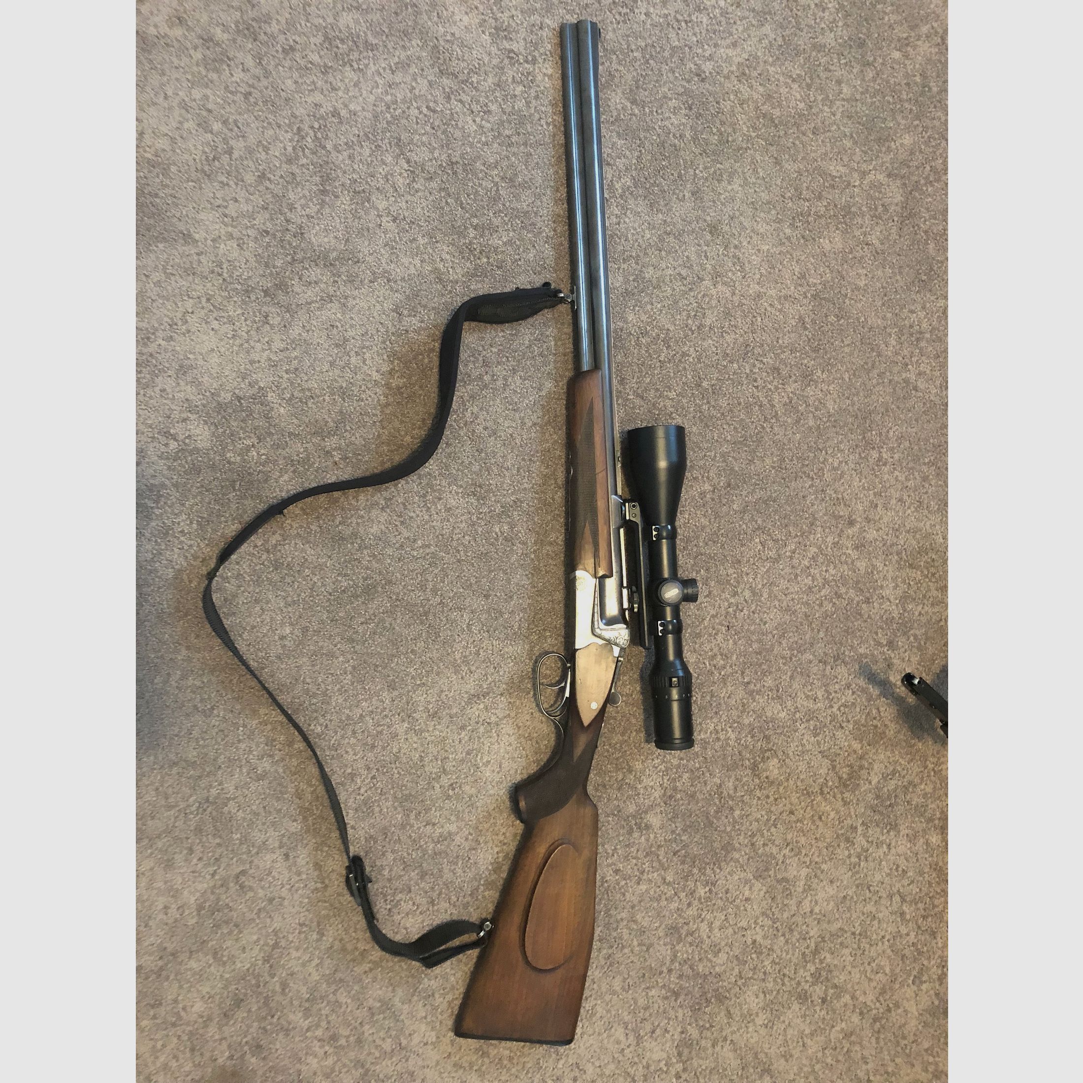 Bockbüchsflinte BBF Sauer 54 mit Meopta R1r 3-12x56 RD