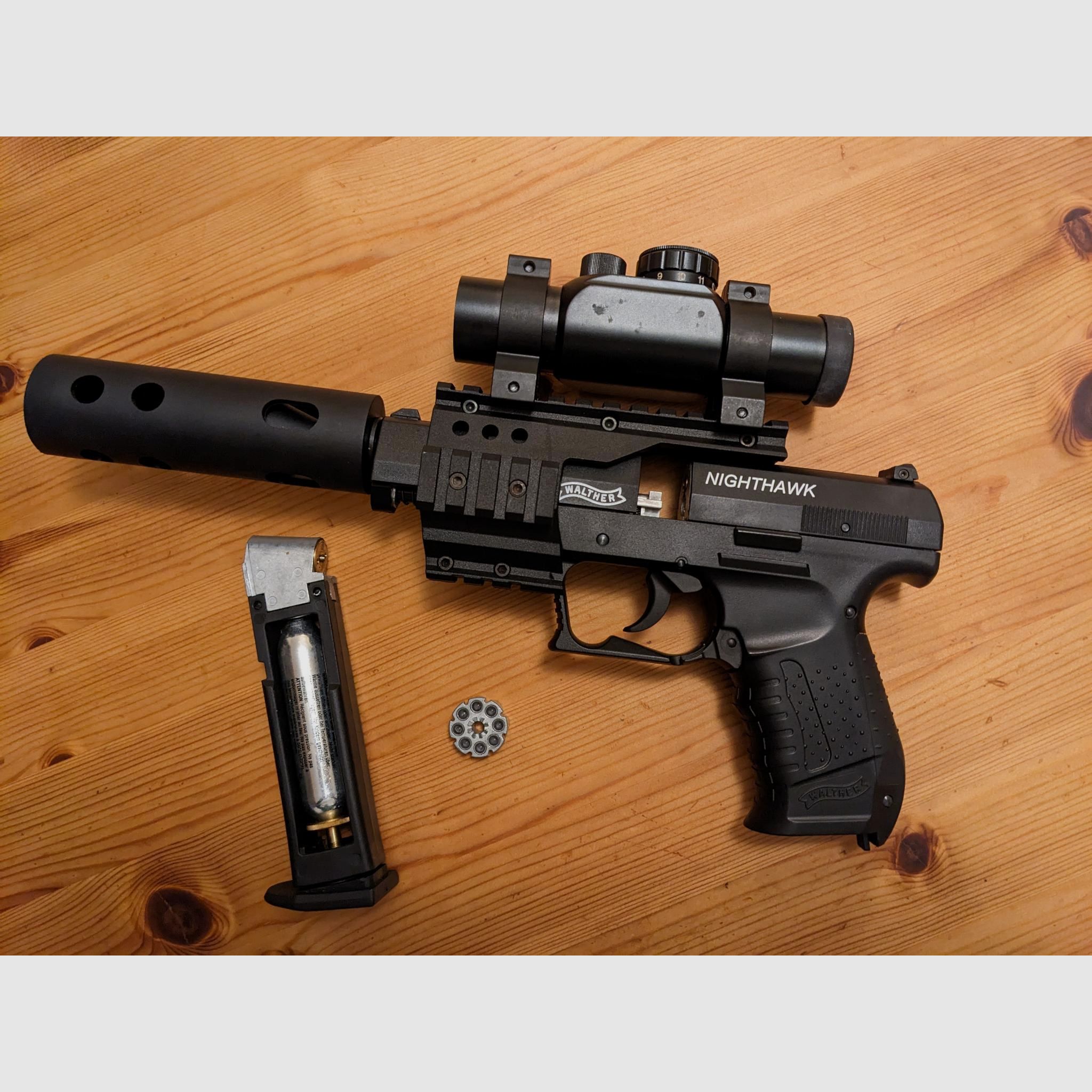 Walther CO2 Pistool NightHawk