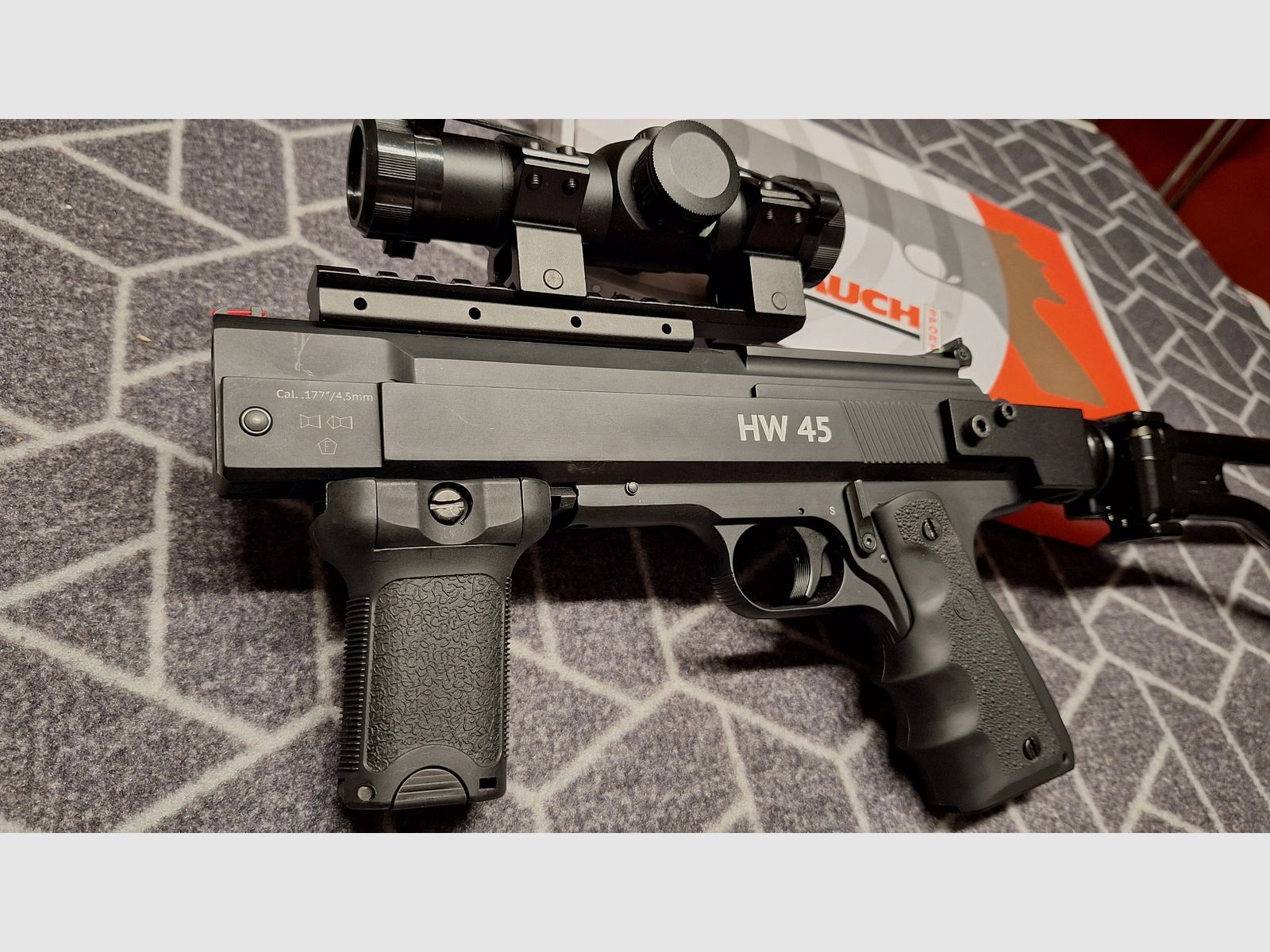 Weihrauch HW 45 Taktischer Pistolenkarabiner!