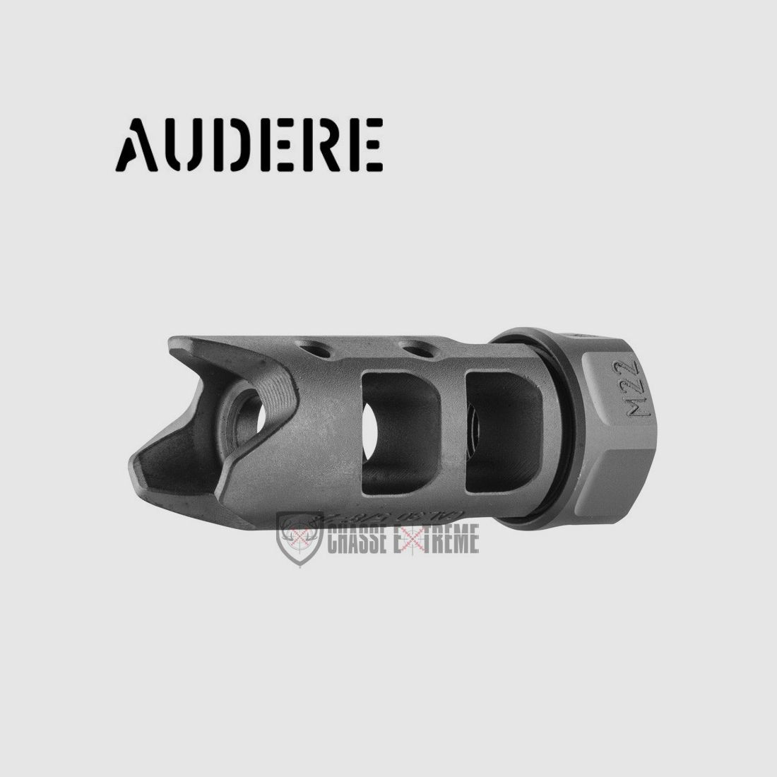 Muzzle Brake AUDERE Mid Quarter Kal 30 5/8x24 Unef, afbeelding 2 van 4