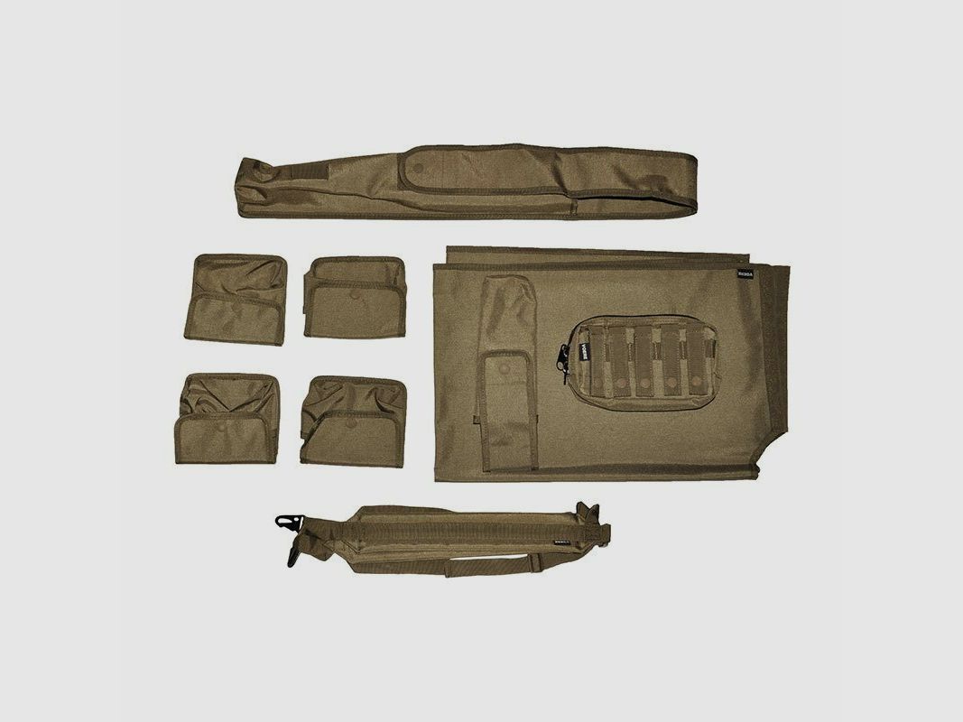 Sac à fusil Voere marron court, image 2 sur 2
