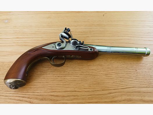 Davide Pedersoli Queen Anne pistolet skałkowy