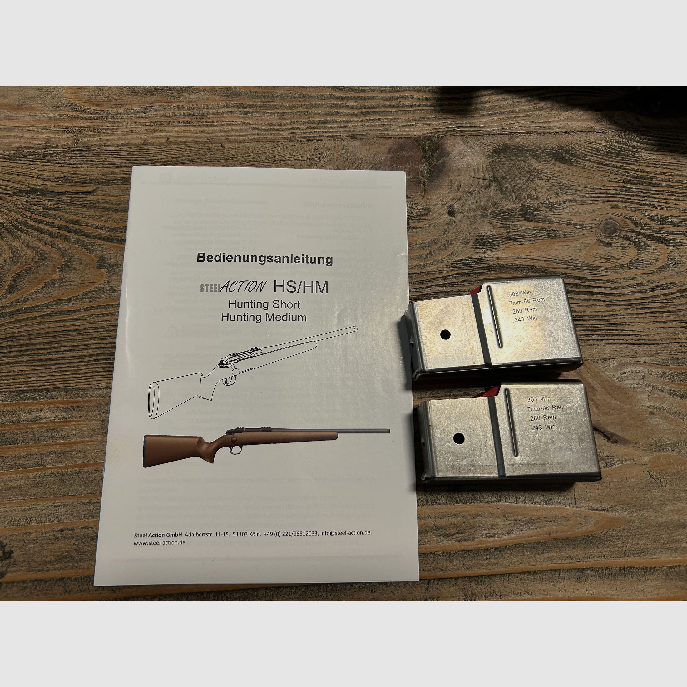 SteelAction HS .308Win mit Swarovski Z6i  2,5-15x56P u. Stalon  X108