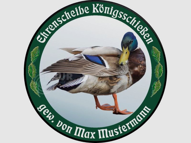 Schützenscheibe ECO-LINE Motiv 276