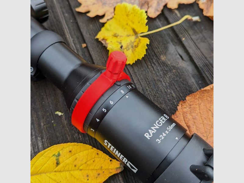 For Steiner Ranger 8: Scope quick adjustment lever for magnification setting