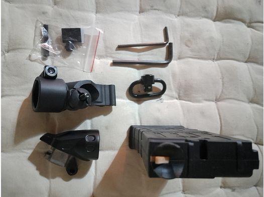 Original tippmann tmc Elite Gurt Öse Feed Neck Assembly ASA Adapter Magazin Dummy Hopper Umbau Set