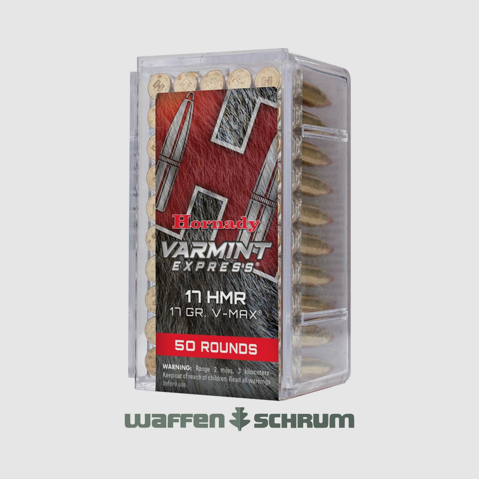 Hornady Varmint Express V-Max .17HMR 1,1g - 17gr.