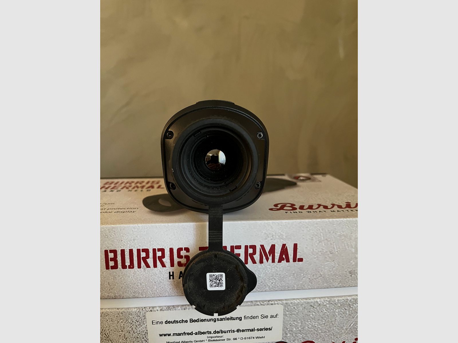 Burris BTH 25 warmtebeeldcamera – hoogwaardige instap met grote 400×300 sensor – identiek aan Jahnke, InfiRay, Seek Thermal en Guide