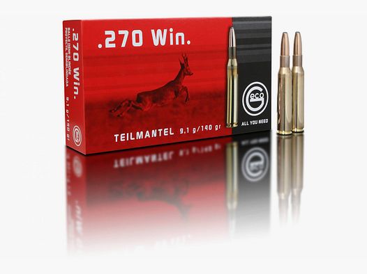 Büchsenpatronen GECO 270 Win. TM