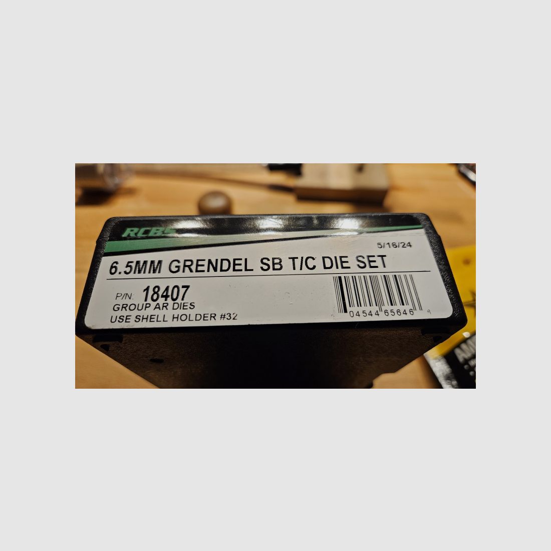 RCBS AR Series Die Set 6,5 Grendel, neu!!