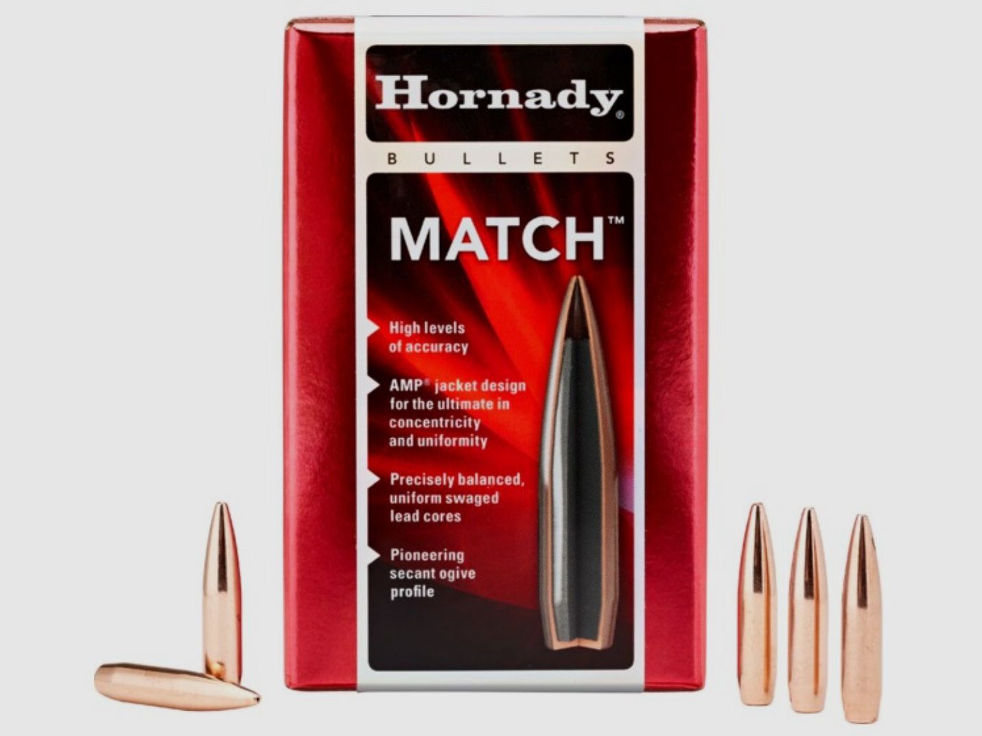 Hornady BTHP Match .224 75 gr | heavy precision bullet #2278