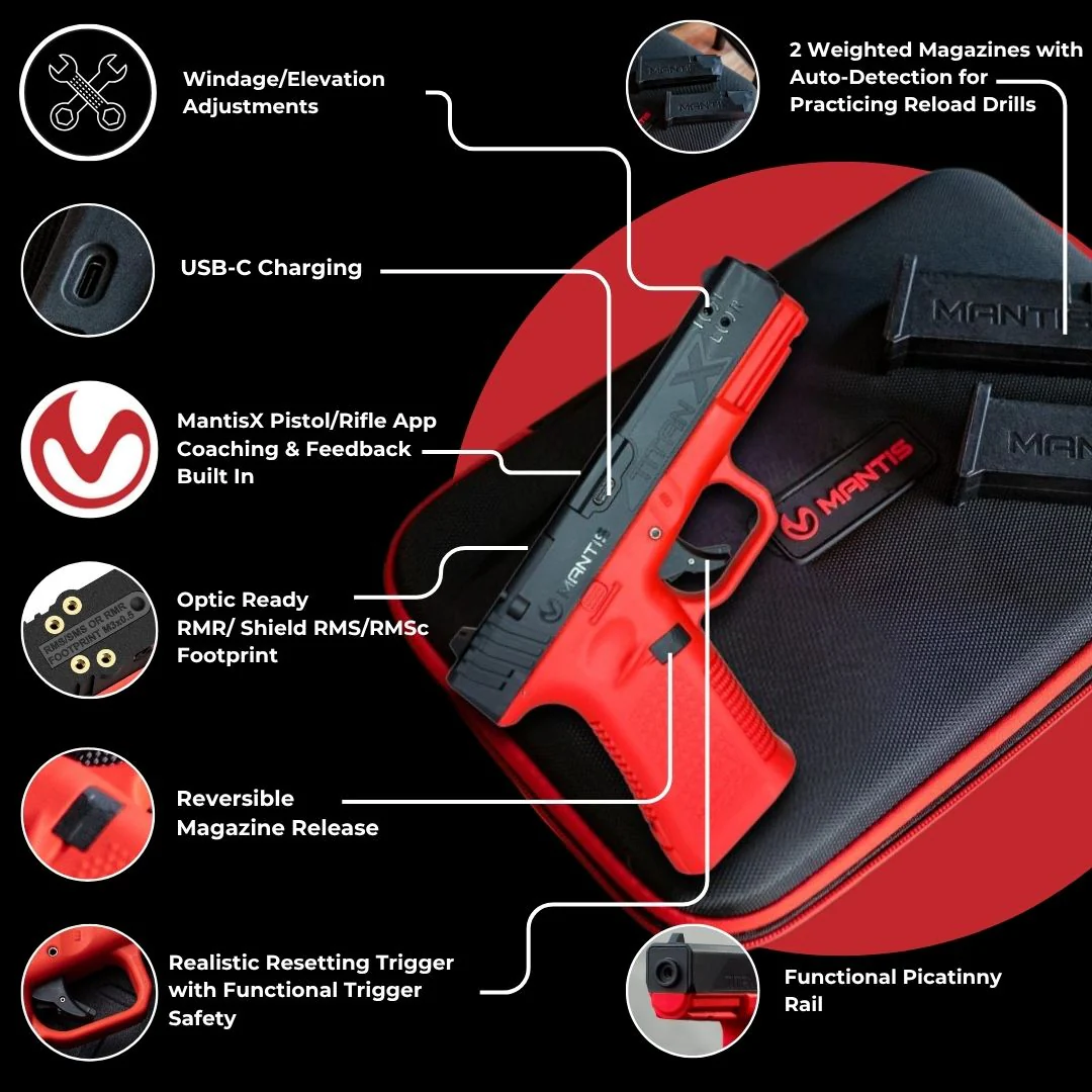 Mantis Kit d'Entraînement Laser Titan X - Glock 17, image 4 sur 8