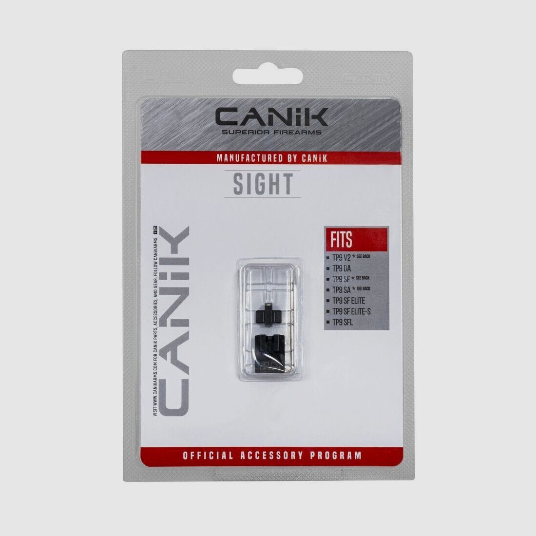 Kit Visier + Korn Warren Point Weiß für TP9 Sf, Bild 1 von 3