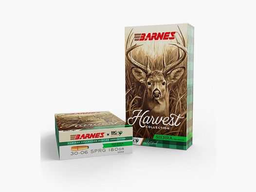 Barnes Harvest Collection BWB .30-06 Sprg. 11,7 g / 180 gr Sierra Pro-Hunter RN – 20 Stück #32558
