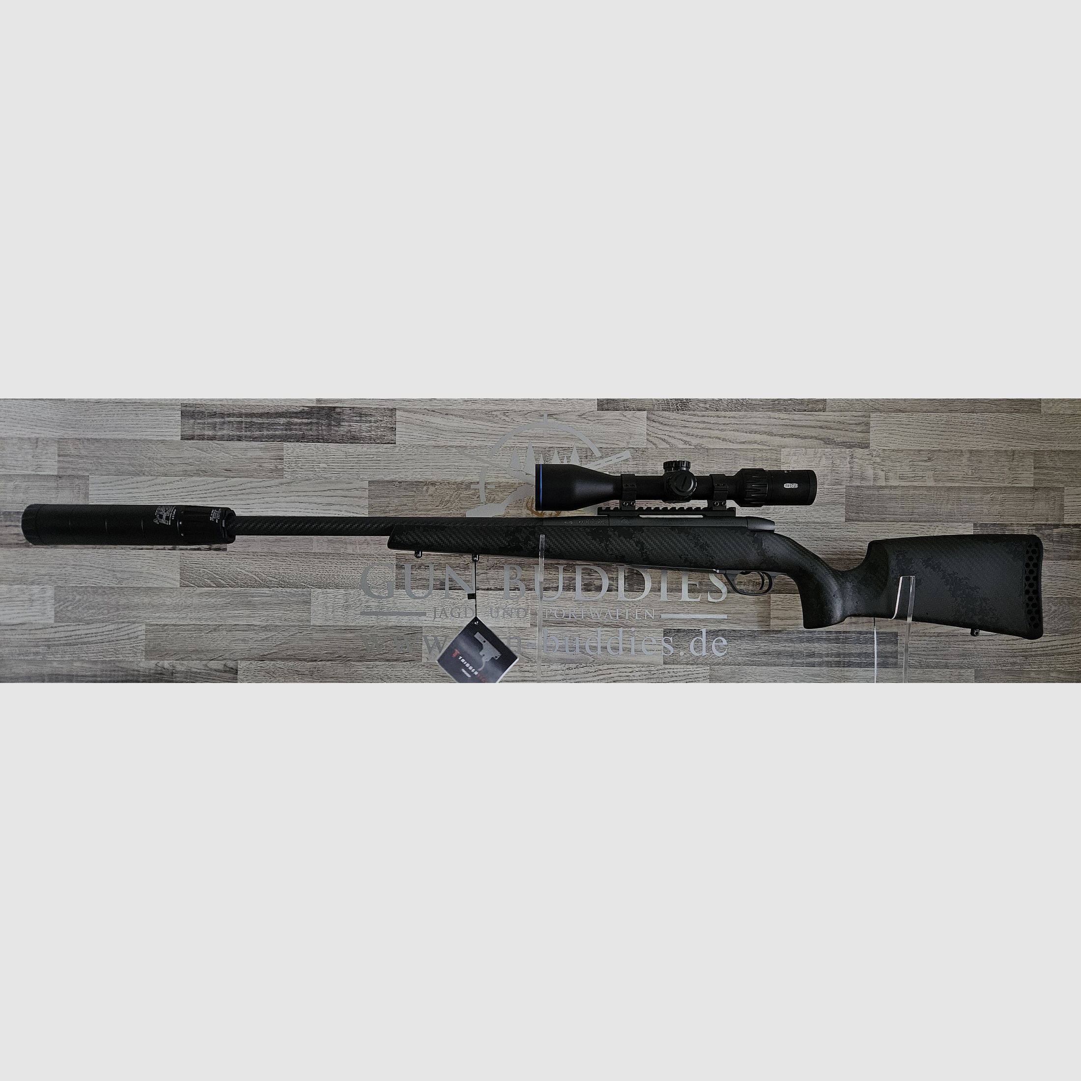 Weatherby Mark V Live Wild Carbon Bastion 6,5Creedmoor - set completo - nuovo dal dealer, immagine 2 di 6
