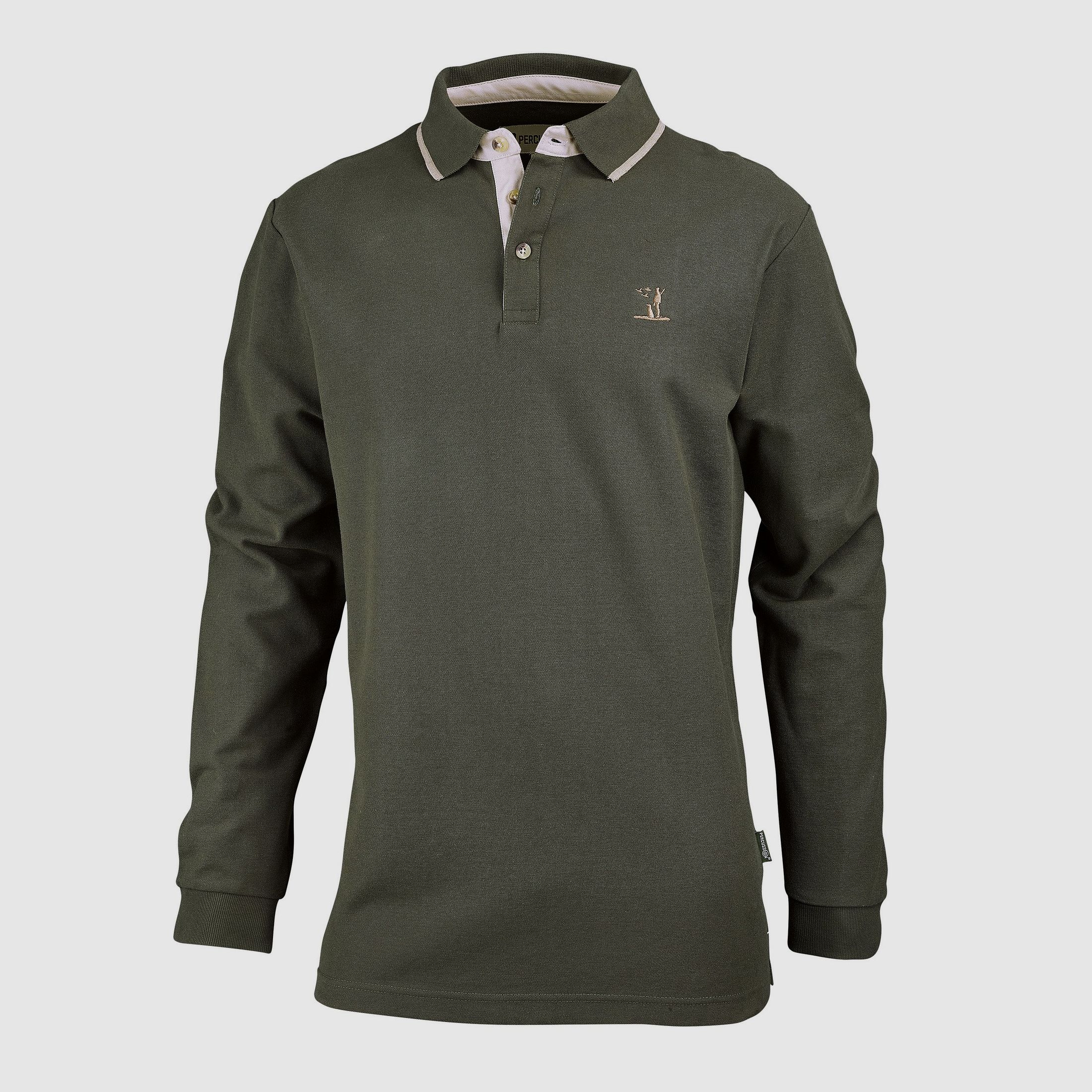 Percussion Herren-Langarmshirt mit Stick