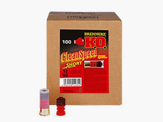 Brenneke K.O. Clean Speed Short 28,4 g proiettili per fucile cal. 12/60 - 100 ...