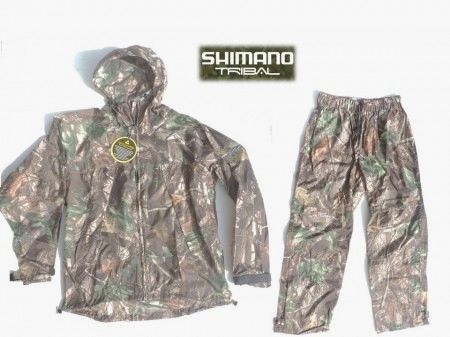 SHIMANO TRIBAL komplettes wasserdichtes Packaway Realtree
