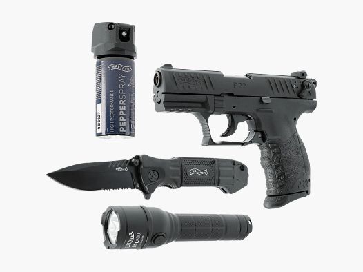 Walther P22Q Schreckschusswaffe 9mm R2D Kit