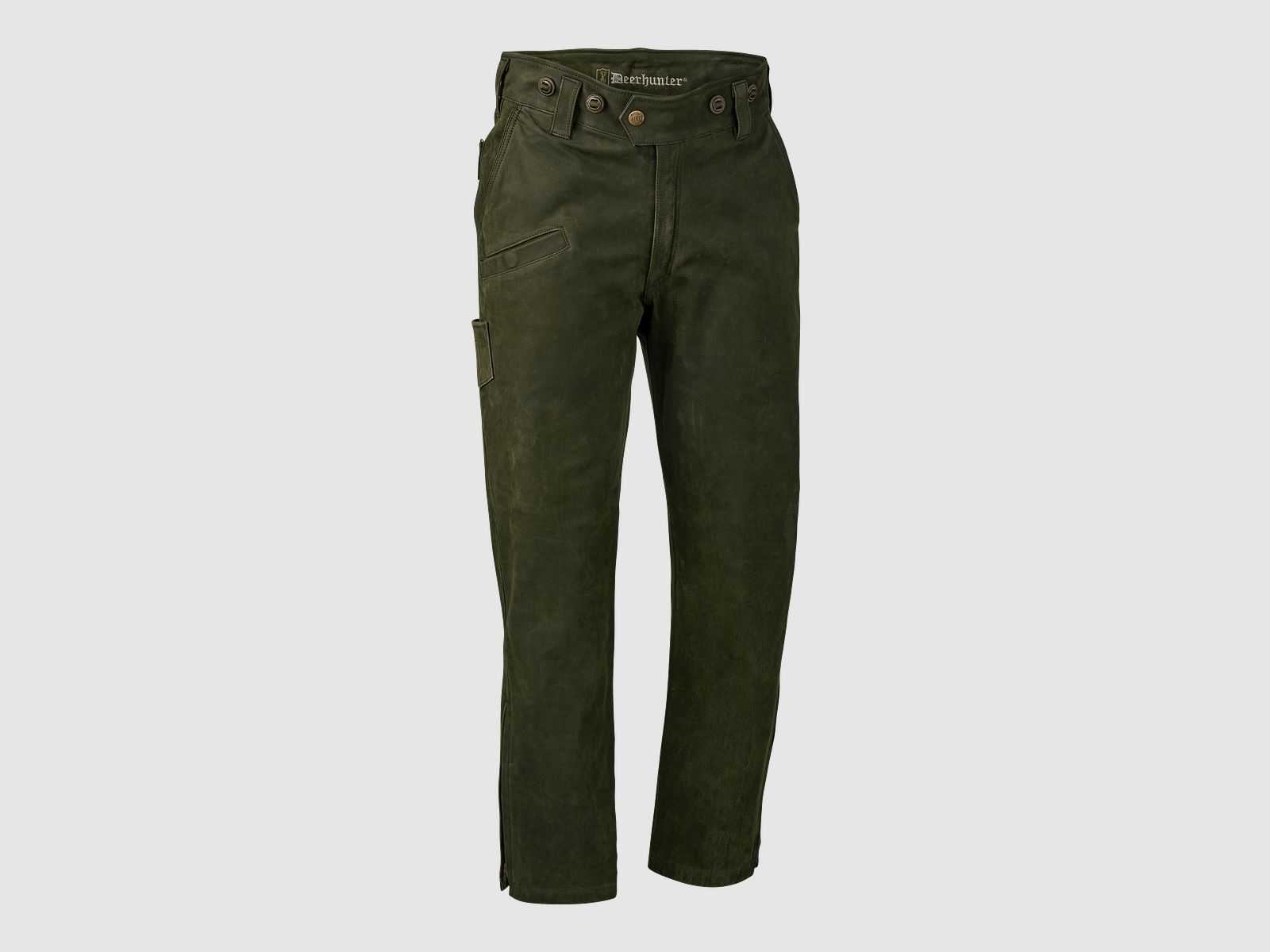 Strasbourg Lederstiefelhose - Grape Leaf – Kleidergröße Herren: 48