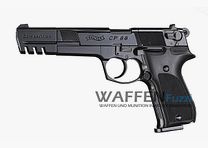 Walther CP88 Competition Pistola CO2 4,5 mm Diabolo ennegrecido