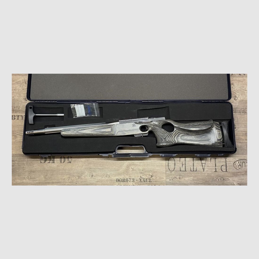 Walther RARITY rifle stock and interchangeable barrel or interchangeable system for GSP