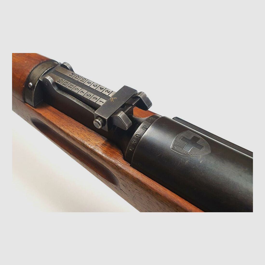 Bern Weapons Factory Repeating Rifle Bern Weapons Factory Swiss K31 Caliber 7.5x55 Swiss complete matching numbers + bayonet