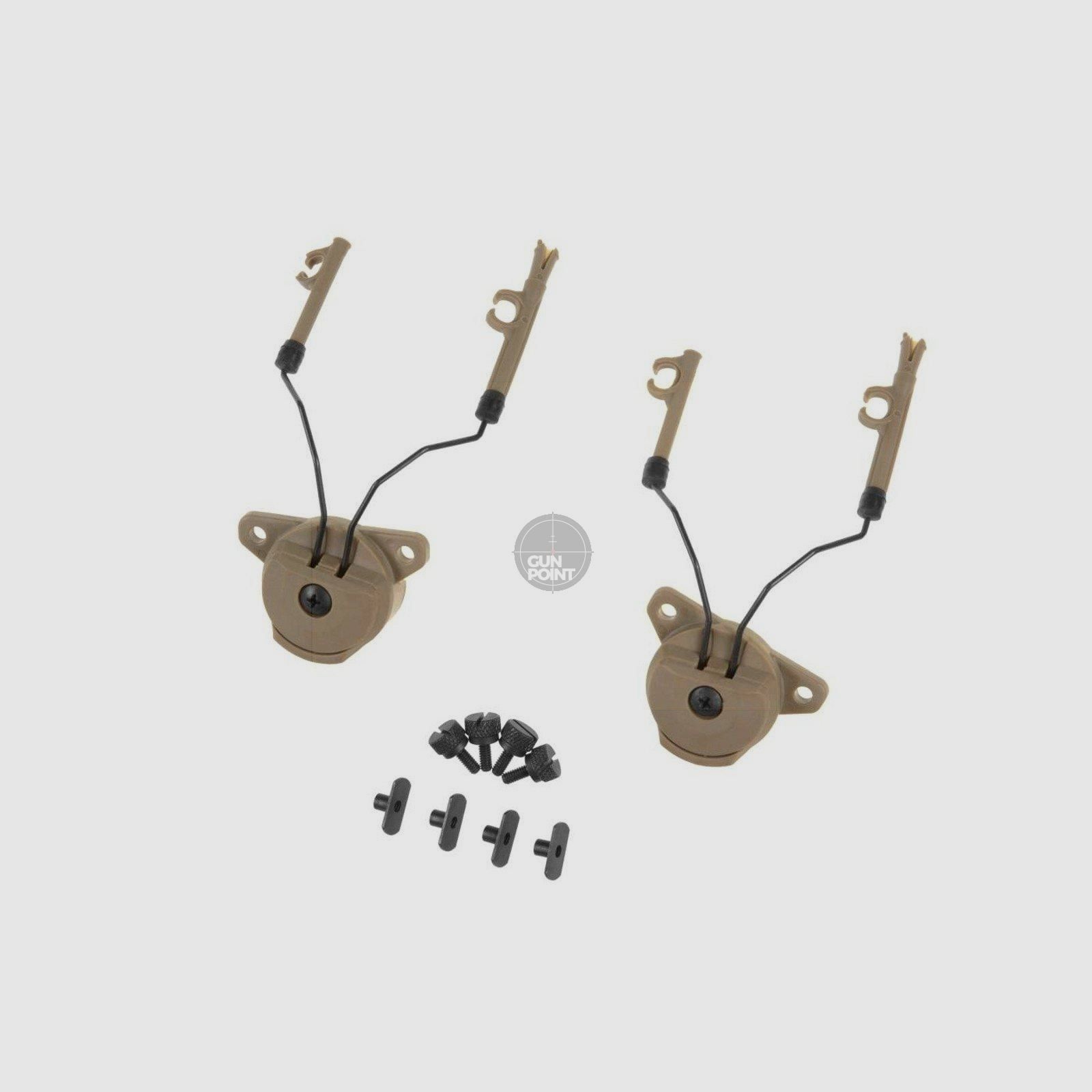 FMA EXF Adapter for Comtac Headsets-Dark Earth