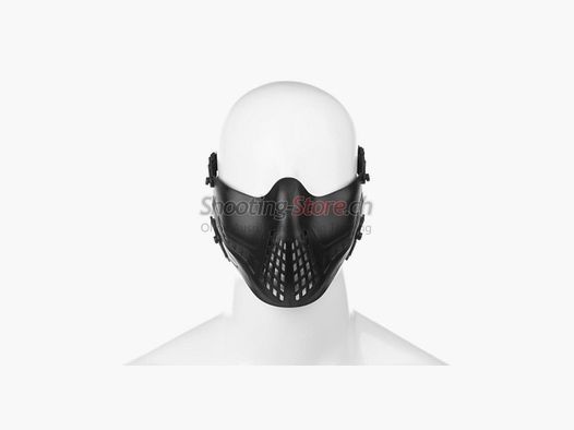 Invader Gear Mk.II Lightweight Half Face Mask Schwarz