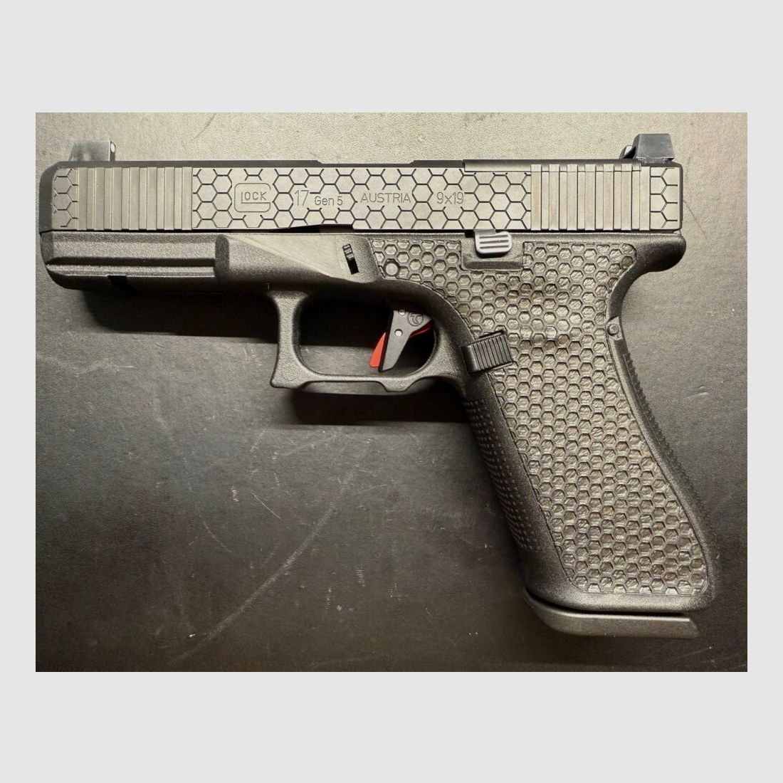 Glock Custom Peterssen Gunworks Glock 17 MOS / FS / FXD Hexagon