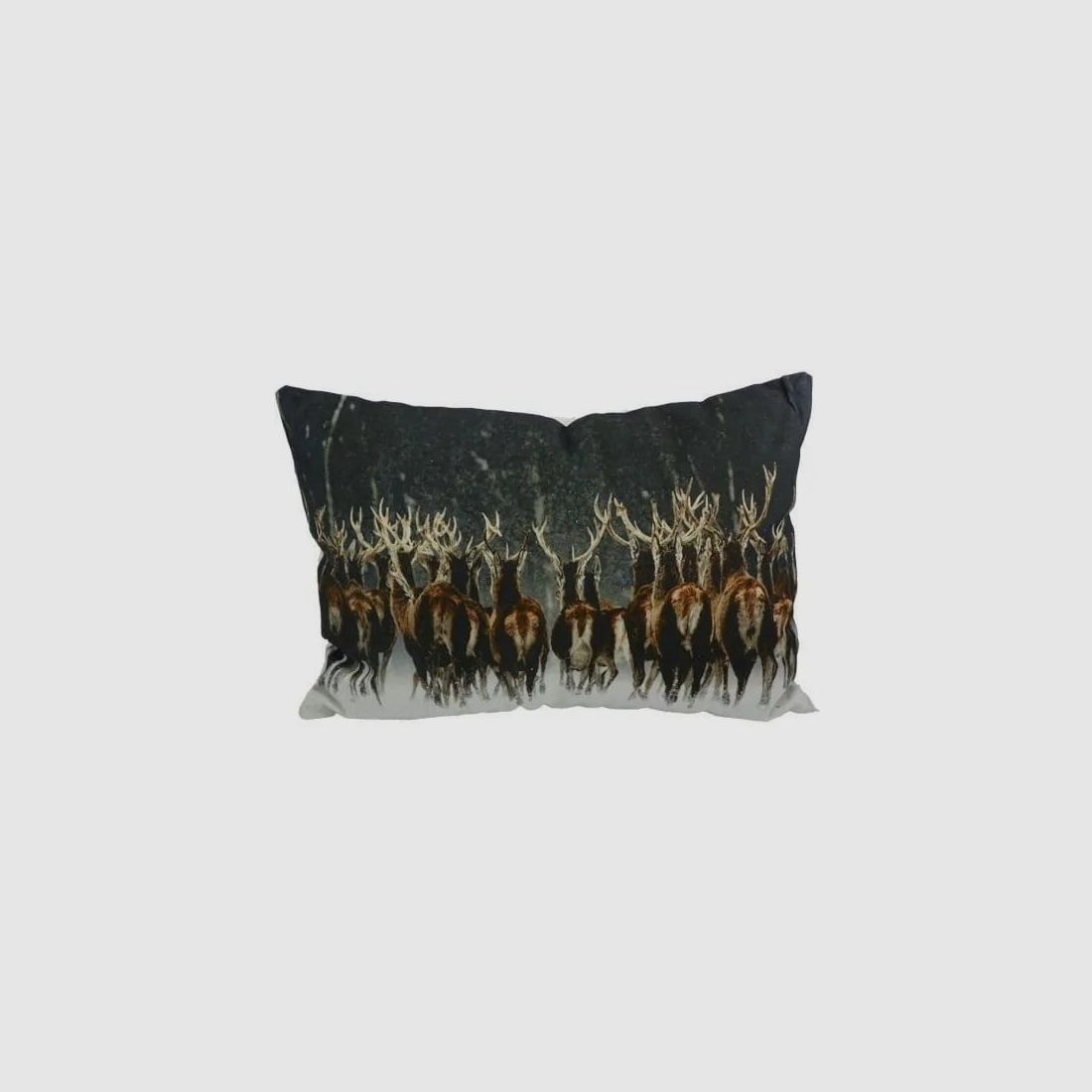 LivingActive Kissen Hirsch rennend