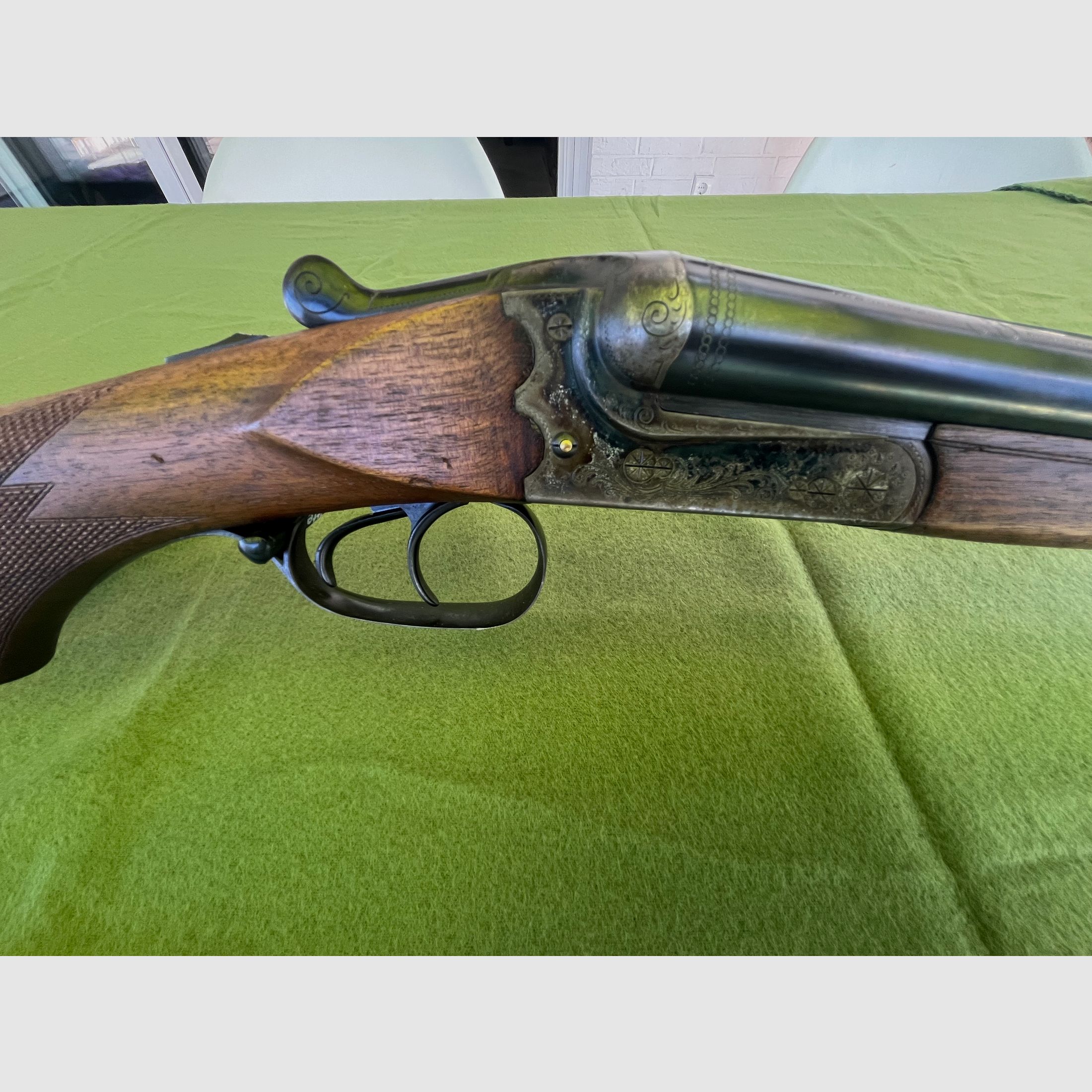 Doppelflinte Simson Suhl Kal 12/70,  71cm Läufe
