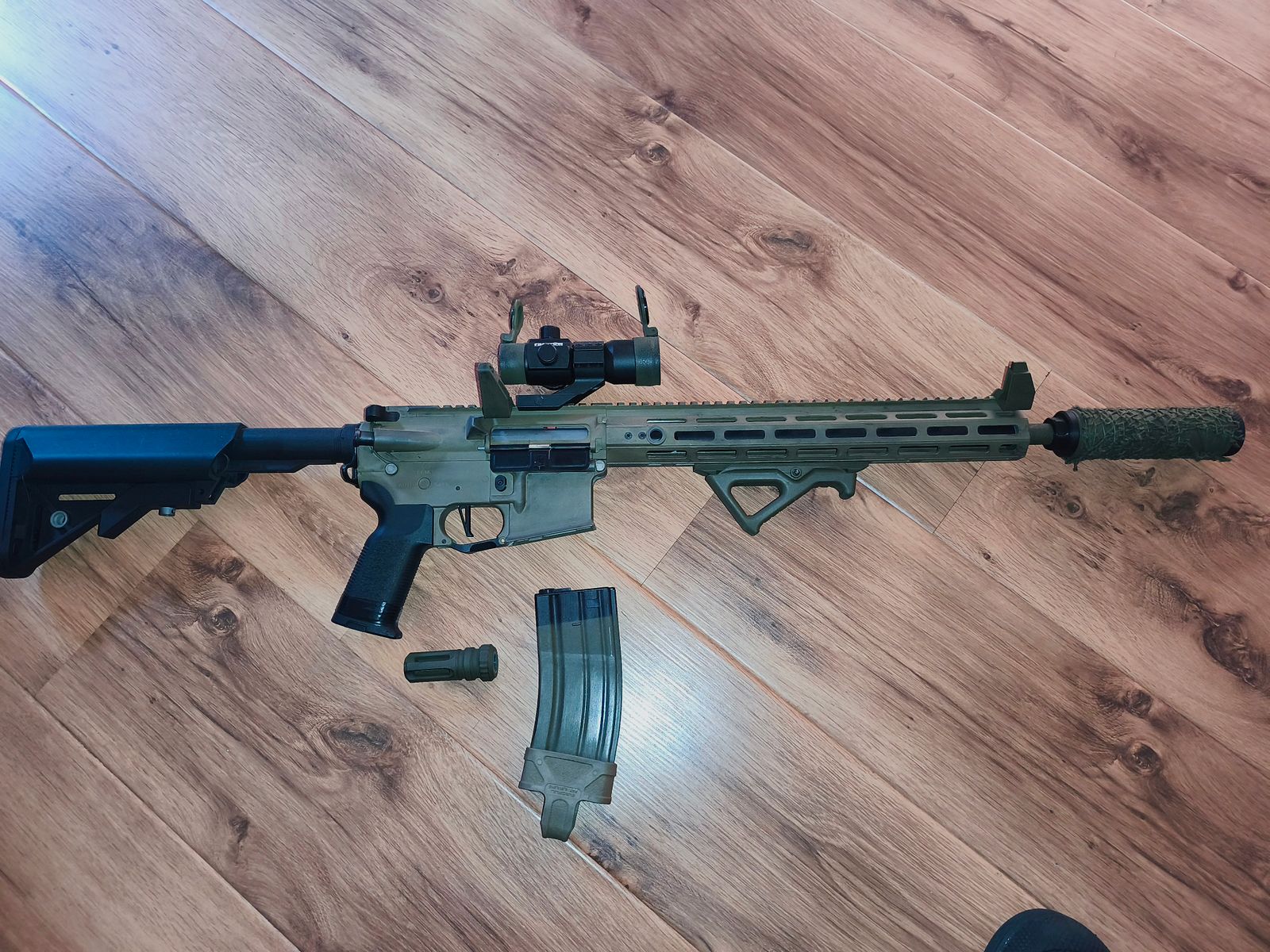 Lancer Tactical LT-32 DMR / Ar15 Airsoft