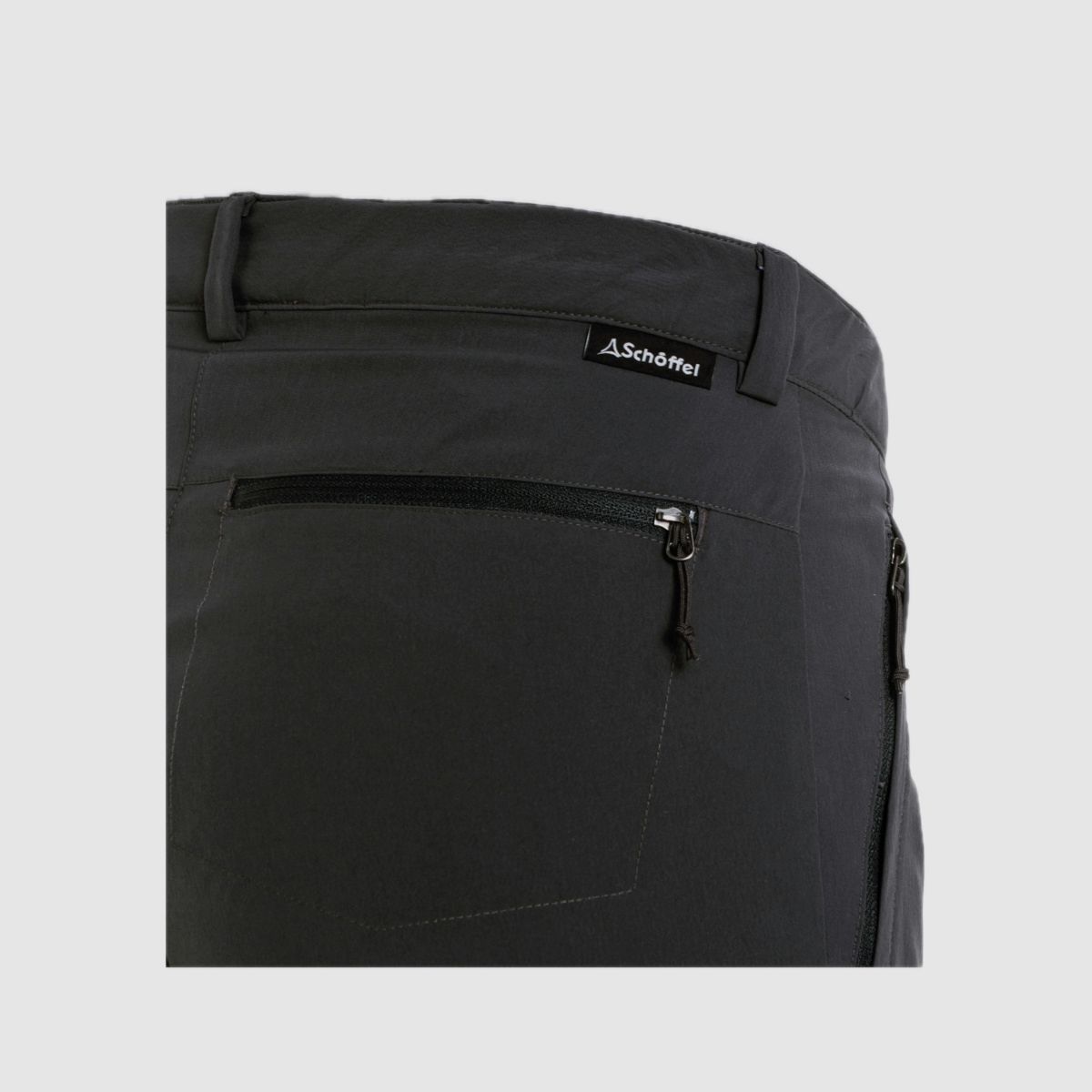 SCHÖFFEL Pants Ascona leichte & komfortable Sommerwanderhose Grau