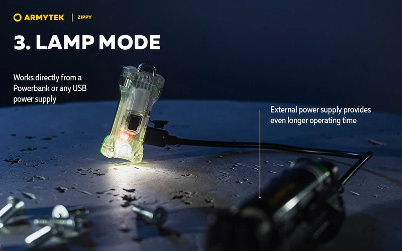 LAMPE ARMYTEK Zippy – 200 Lumen – Rosa, Bild 15 von 24