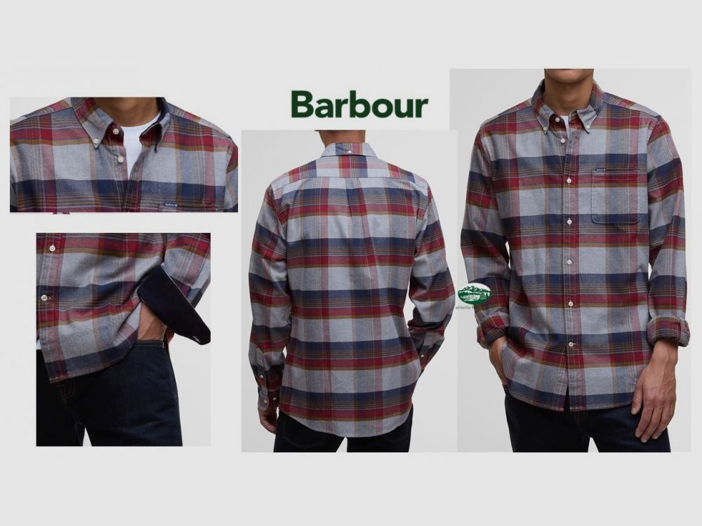 BARBOUR Koszula Portdown krojona na miarę
